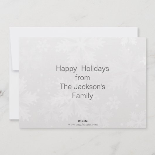 basketbalspeler Holiday Greeting Kaarten (Achterkant)