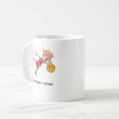 Basketbalspeler Koffiemok (Voorkant links)