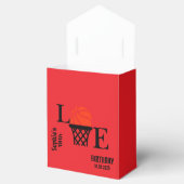 Basketbalspeler Meisje, Basketbal Meisje Team Bedankdoosjes (Geopend)