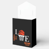 Basketbalspeler Meisje, Basketbal Meisje Team Bedankdoosjes (Geopend)