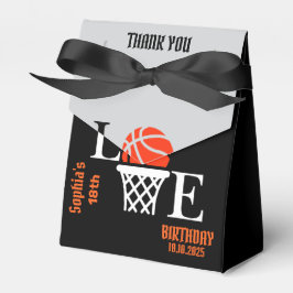 Basketbalspeler Meisje, Basketbal Meisje Team Bedankdoosjes