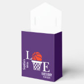 Basketbalspeler Meisje, Basketbal Meisje Team Bedankdoosjes (Geopend)