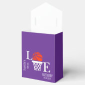 Basketbalspeler Meisje, Basketbal Meisje Team Bedankdoosjes (Geopend)