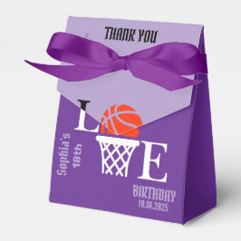 Basketbalspeler Meisje, Basketbal Meisje Team Bedankdoosjes