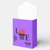 Basketbalspeler Meisje, Basketbal Meisje Team Bedankdoosjes (Geopend)