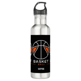 Basketbalspeler Meisje, Basketbal Meisje Verjaarda Waterfles