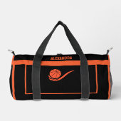 Basketbalspeler Meisje, Team, Verjaardagscadeau Plunjezak (Voorkant)