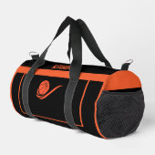 Basketbalspeler Meisje, Team, Verjaardagscadeau Plunjezak (Rechterhoek)