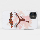Basketbalspeler met veel smaak voor de show Case-Mate iPhone case (Achterkant (horizontaal))