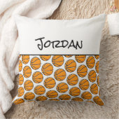 Basketbalspeler NAAM Sportschoenen Kinder Decor Le Kussen (Deken)