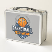 Basketbalspeler NAAM TOEVOEGEN Varsity School Team (Achterkant)