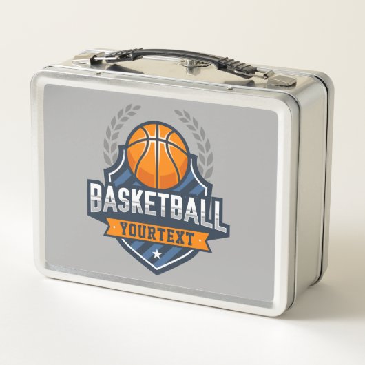 Basketbalspeler NAAM TOEVOEGEN Varsity School Team (Achterkant)