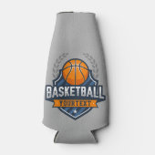 Basketbalspeler NAAM TOEVOEGEN Varsity School Team Flesjeskoeler (Voorkant)