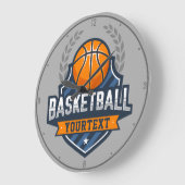 Basketbalspeler NAAM TOEVOEGEN Varsity School Team Grote Klok (Hoek)