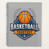 Basketbalspeler NAAM TOEVOEGEN Varsity School Team Planner (Voorkant)