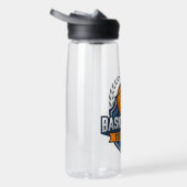 Basketbalspeler NAAM TOEVOEGEN Varsity School Team Waterfles (Rechts)