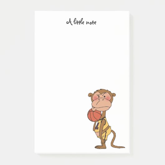 basketbalspeler post-it® notes (Voorkant)