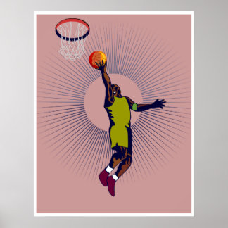 basketbalspeler, poster