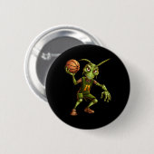 basketbalspeler ronde button 5,7 cm (Voorkant /achterkant)