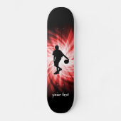 Basketbalspeler; Rood Skateboard (Voorkant)