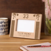 Basketbalspeler Silhouette Sports Keepsake Gegraveerde Lijstjes (Links)