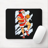 Basketbalspeler Sinterklaas Muismat (Met muis)
