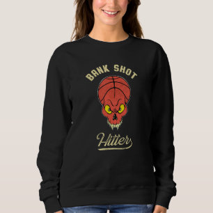 Basketbalspeler Skully Bank Shot Hitter Bball Fan Trui