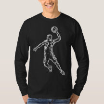 Basketbalspeler Slam Dunk Licht Ontwerp