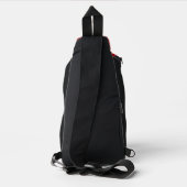 Basketbalspeler Sling Bag (Achterkant)