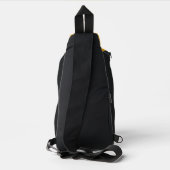 Basketbalspeler Sling Bag (Achterkant)