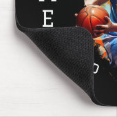 Basketbalspeler Spel op Muismat (Hoek)