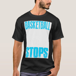 Basketbalspeler stopt nooit speler Gi T-shirt
