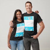 Basketbalspeler stopt nooit speler Gi T-shirt (Unisex)