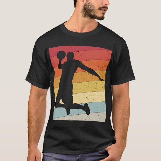 Basketbalspeler T-shirt (Voorkant)