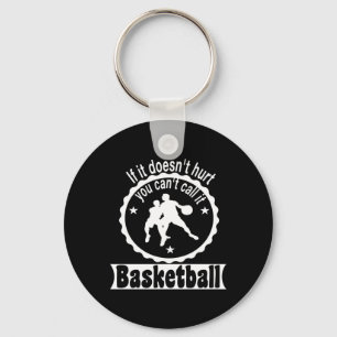 Basketbalspeler Team Coach Gezegden Gift Idee Sleutelhanger