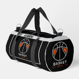 Basketbalspeler, Team, Verjaardag Gift Duffle Ba Plunjezak