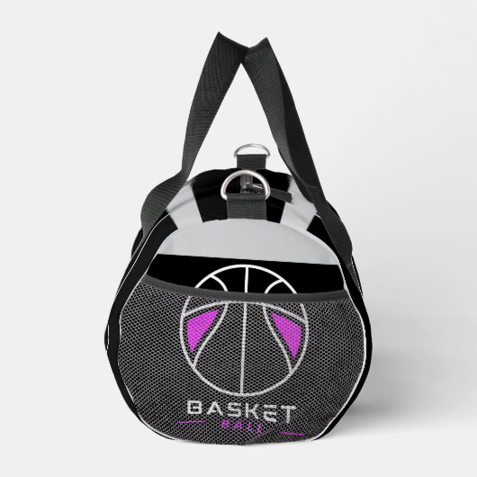 Basketbalspeler, Team, Verjaardag Gift Duffle Ba Plunjezak (Rechts)