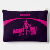 Basketbalspeler, Team, Verjaardag Meisje Gift Etui (Achterkant)