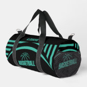 Basketbalspeler, Team, Verjaardagscadeau Plunjezak (Rechterhoek)