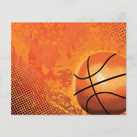 basketbalspeler: toernooi voor de sport flyer (Voorkant)