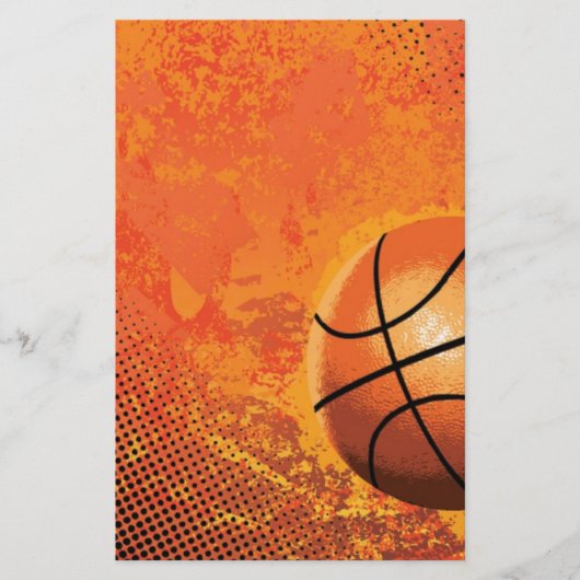 basketbalspeler: toernooi voor de sport flyer (Voorkant)