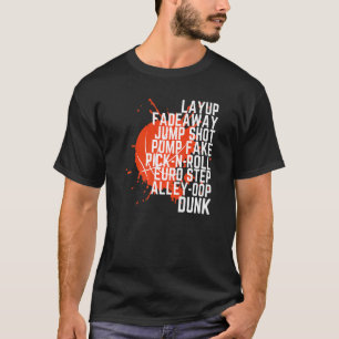 Basketbalspeler Veld Bal Basketbal Jongeren Kind T-shirt