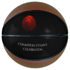 Basketbalspeler vrijgezel / verjaardagsfeestje get basketbal