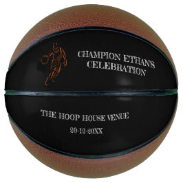 Basketbalspeler vrijgezel / verjaardagsfeestje get basketbal