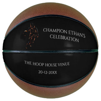 Basketbalspeler vrijgezel / verjaardagsfeestje get basketbal