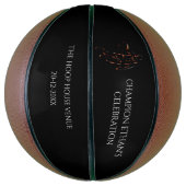 Basketbalspeler vrijgezel / verjaardagsfeestje get basketbal (Verticaal)