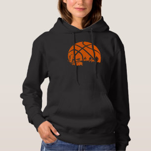 Basketbalspelers Grote Mannen Vrouwen Kind 2 Hoodie