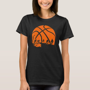 Basketbalspelers Grote  Mannen Vrouwen Kind 2 T-shirt