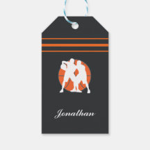 Basketbalspelers noemen Initiaal Gepersonaliseerde