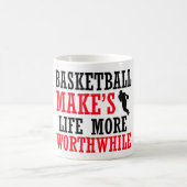 basketbalspelers ontwerpen koffiemok (Center)